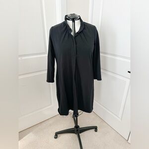 NIC+ZOE Black Long Sleeve Dress